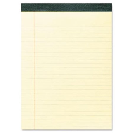 COOLCRAFTS Recycled Legal Pad- 8 1/2 x 11 3/4 Pad- 8 1/2 x 11 Sheets- 40 Sheets/Pad- Canary CO711598